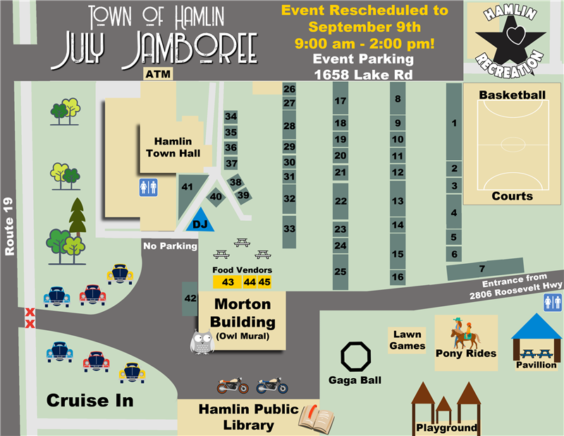 July Jamboree 2023 Map